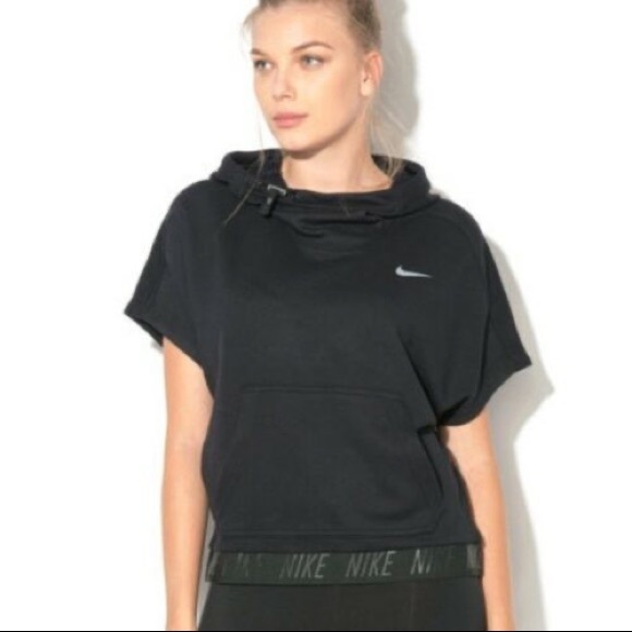 Nike short sleeve hoodie women's Clearance